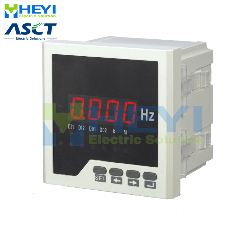 LED intelligente digitale Frequenz Meter HY-F zu messen 0 ~ 9999(DC) oder 45 ~ 65Hz (AC) frequenz zähler Meter