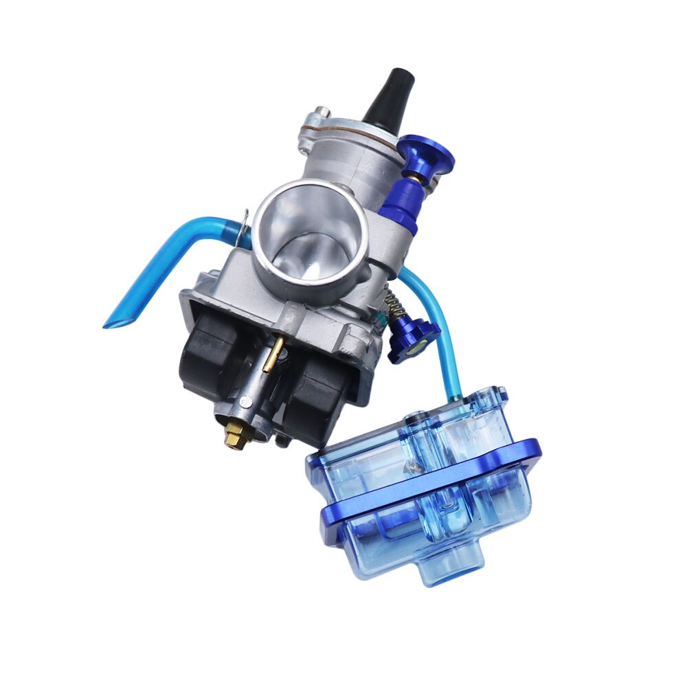 ZSDTRP-carburador para motocicleta Keihin Power Jet PWK, cubierta transparente azul, para 28, 30, 32, 34mm, 2T, 4T