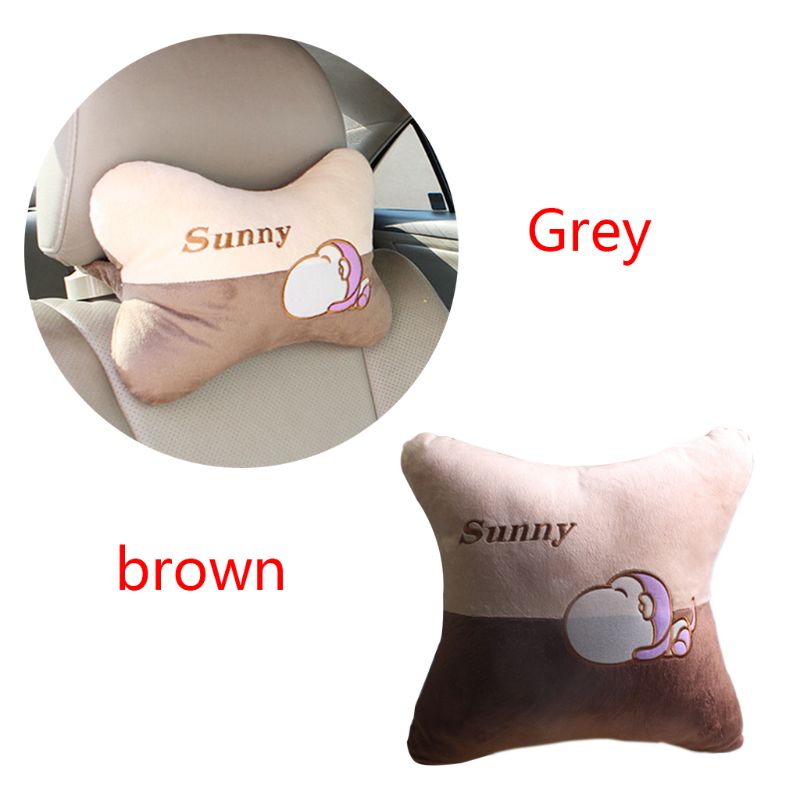 1pc belle chat chien voiture cou oreillers coussin appui-tête Support universel voiture cou oreillers accessoires