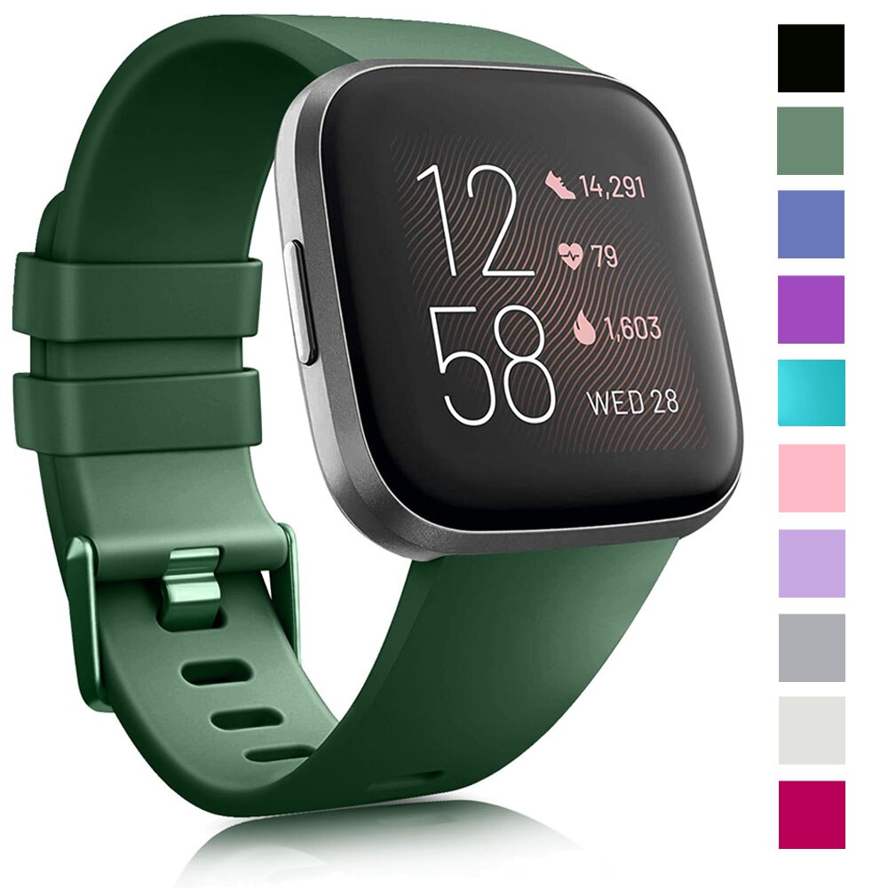 Strap für Fitbit Versa 2 Band Silikon Sport Ersatz Wristbelt Armband für Fitbit Versa Lite Armband Smartwatch Zubehör