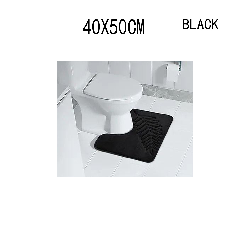 Bath Rug Soft Non-Slip Quick Dry Bath Mat Absorbent floor mat bathroom mat Machine Washable Shower Anti-slip Carpet: Blue