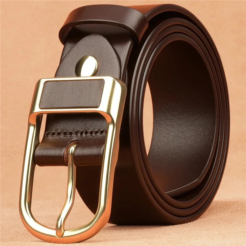 Herren modisch lässig Gürtel Für Männer Coboy Stil Gürtel Dornschließe Gürtel Jeans retro Gürtel Geschäft lässig Gürtel