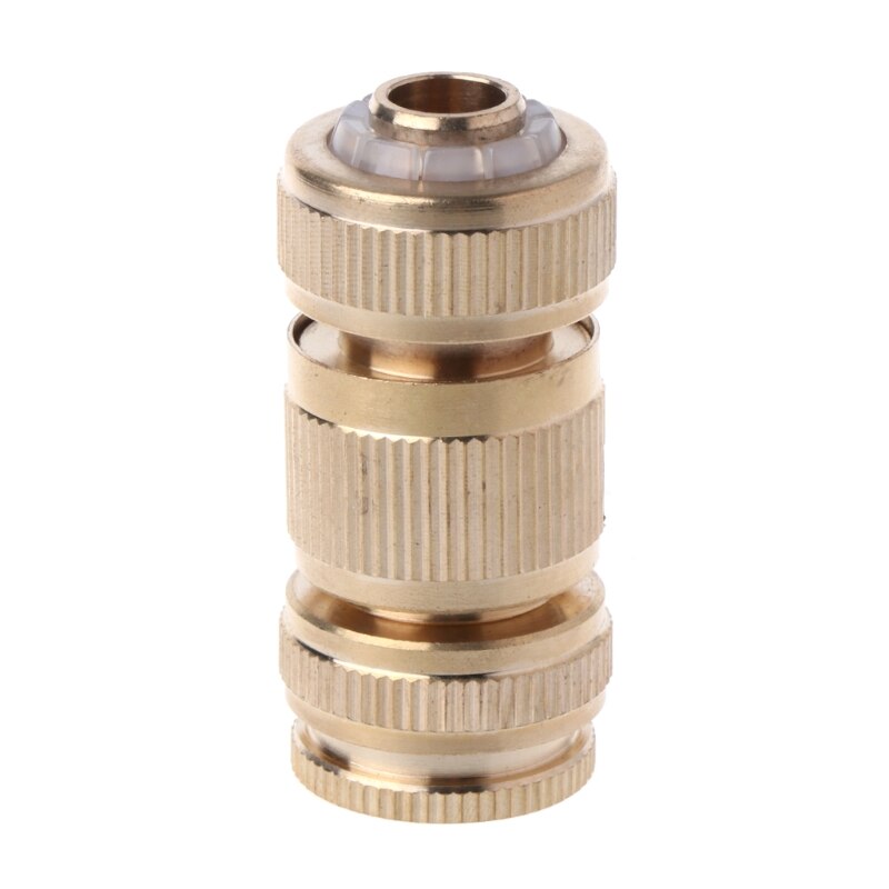 1/2" Brass Tap Hose Connector Garden Water Pipe Quick Adaptor Fitting Thread