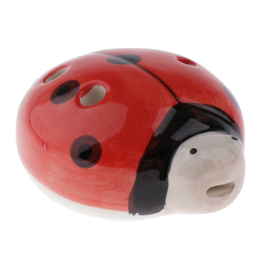 Flauto in ceramica Ocarina a 6 fori Soprano C per strumenti musicali per principianti