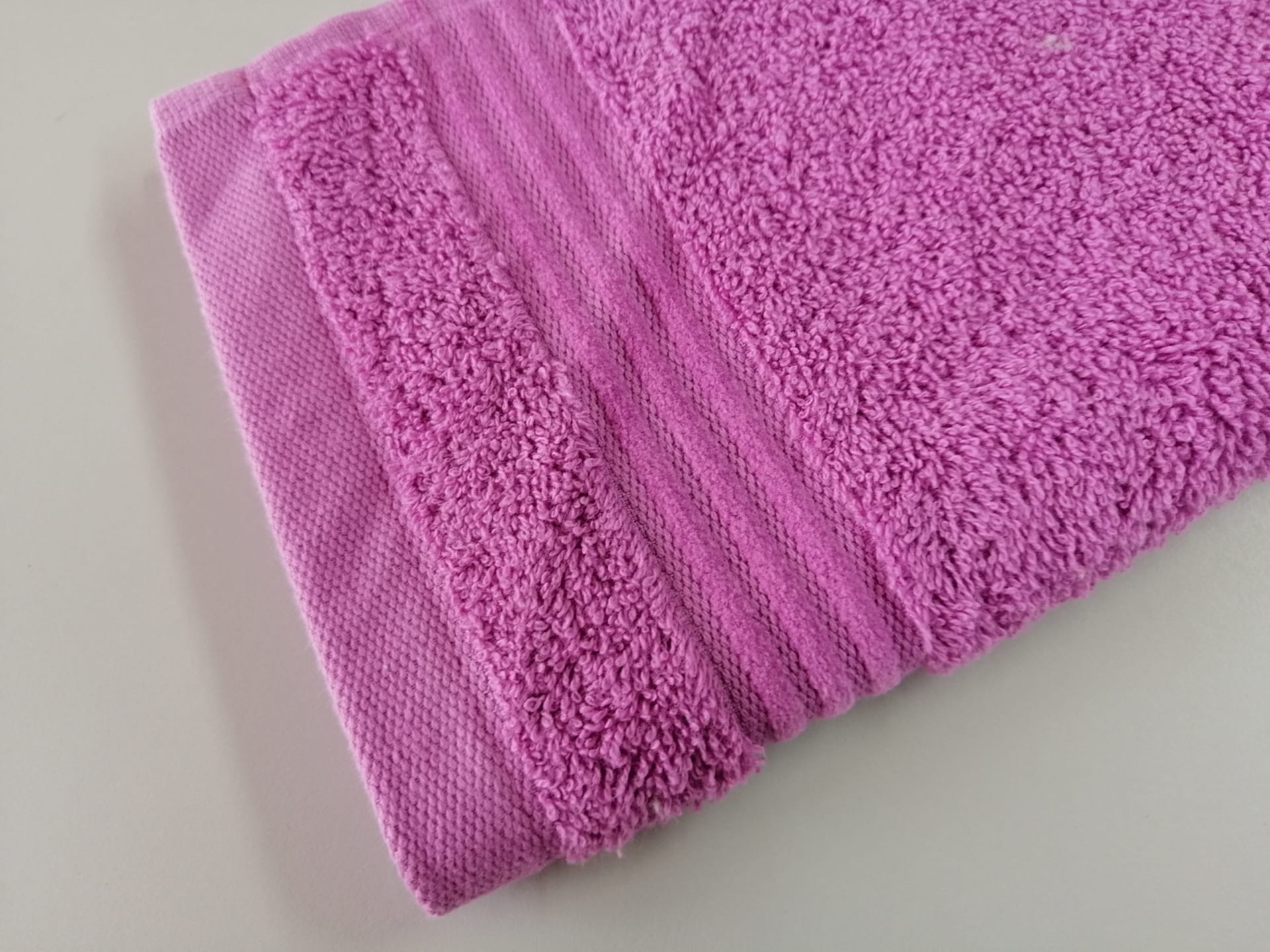 Ensemble de serviettes de bain 100% coton lilas, confort