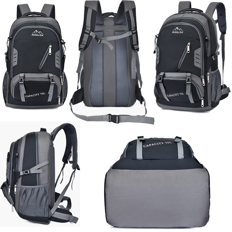 70l -rucksack für herren, reiserucksack, sportrucksack, outdoor-wanderrucksack #39 trekkingrucksack aus nylon, kletterrucksack, campingrucksack für männer
