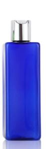 10 stuks/partij 250ml schijfvormige dop fles lege plastic huisdier lotion fles reisformaat plastic flessen voor shampoo: Lichtgrijs