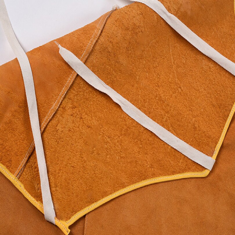 High temperature resistant Welding apron leather protection body welding clothes welding safety soldering mat