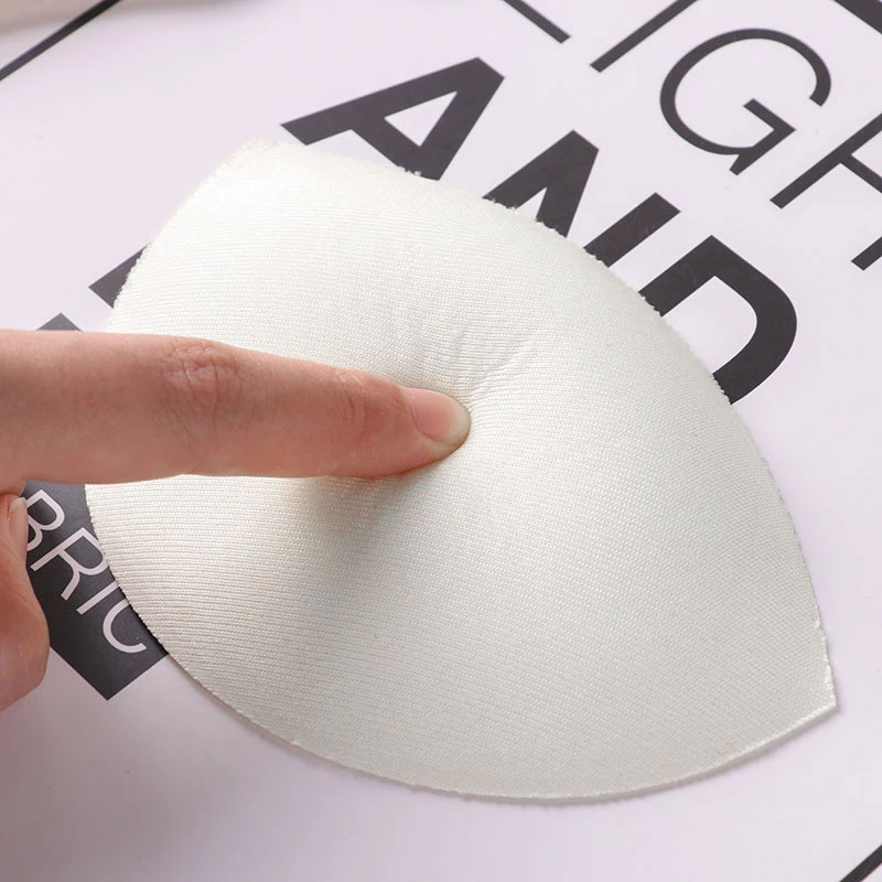 Badeanzug Polsterung Einsätze Frauen Kleidung Zubehör Schaum Dreieck Schwamm Pads Brust Tassen Brust Bh Bikini Einsätze Brust Pad
