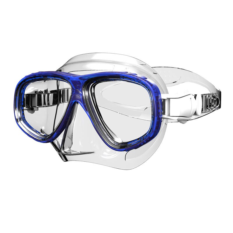 Professionele Snorkeluitrusting Adult Duiken Masker Ergonomisch Siliconen Duikbril Dubbele Waterdichte Anti-Fog Duikbril