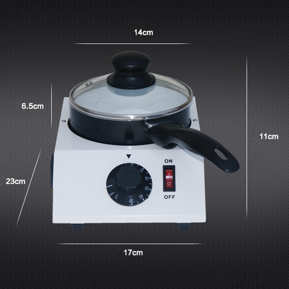 JIQI Single/Double Chocolate Melting Pot Cheese Butter Smelter Oven Thermostat Water Heating Machine Milk Heater Cooking Pot