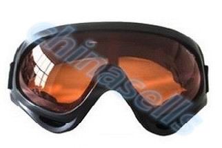 1 stk vinter vindtæt skibriller beskyttelsesbriller udendørs sport cs briller skibriller  uv400 støvtæt moto cykel solbriller: Orange
