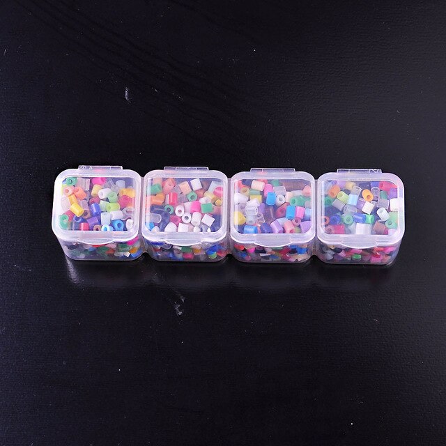1000Pcs 2.6mm Mini Hama Beads Material Fuse/Perler Beads For Make Caroon Pixel Figure Jigsaw Educational Class Toys: 1200 Beads E