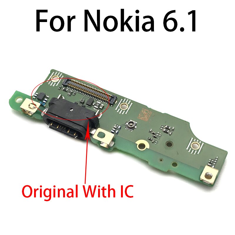 Type-C USB Charging Port For Nokia 6 7 plus 5.1 6.1 7.1 8.1 Plus X5 X6 X7 5.3 3.2 Dock Connector Flex Cable Board Ribbon