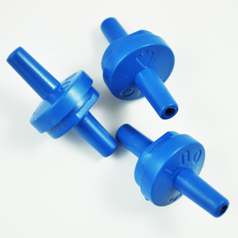 3 Pair Non-Return Plastic Air Pump Check Valves For Aquarium