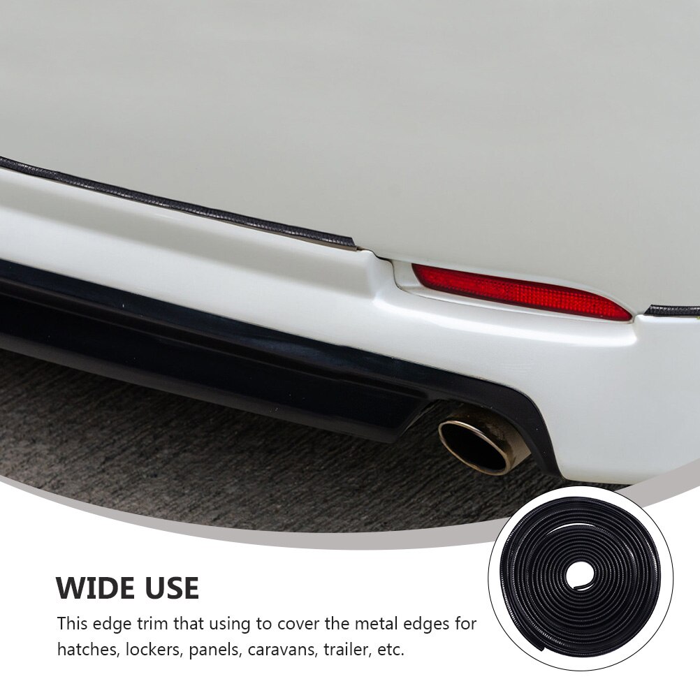 1 Pc Doot Edge Sealing Strip 5m Anti-Collision U Shape Scratch-Resistant Door Edge Guard Protector Sealing Strip Trim Seal Tape