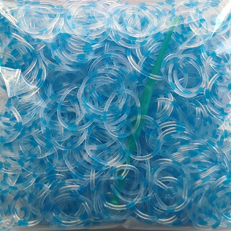 600 pcs loom rubber bands bracelet Colorful for kids or hair rubber loom bands make woven bracelet DIY toys Christmas: 4747-6