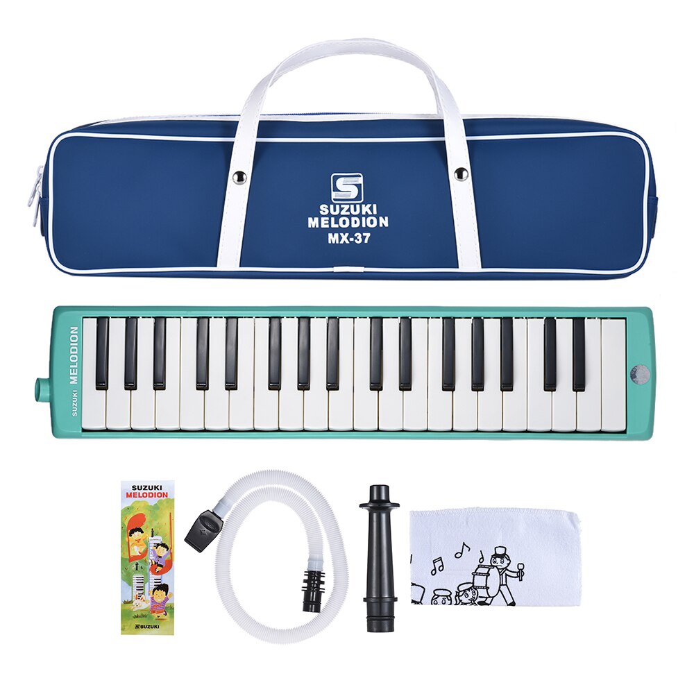 Suzuki MX-37D 37-Key Melodion Melodica Piano Muziekinstrument Met Draagtas Irin 37 / 32 Toetsen Melodica voor Kinderen