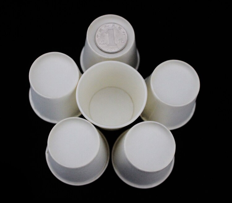 100 stks/pak 50ml Kleine Kopjes Smaak Cup Wegwerp Papier Cup Feestartikelen