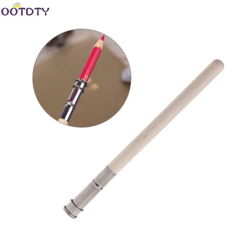 Lápiz ajustable extensor alargador titular arte escritura dibujo Hobby herramienta