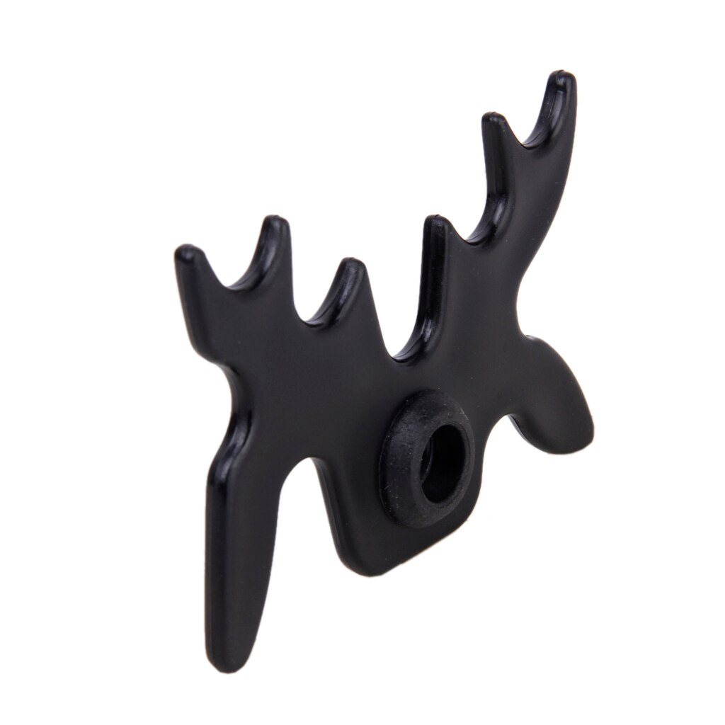 Set Of 2 MOOSE HEAD Pool Cue Stick Bridge 9 Slip-On Spider Bat BLK