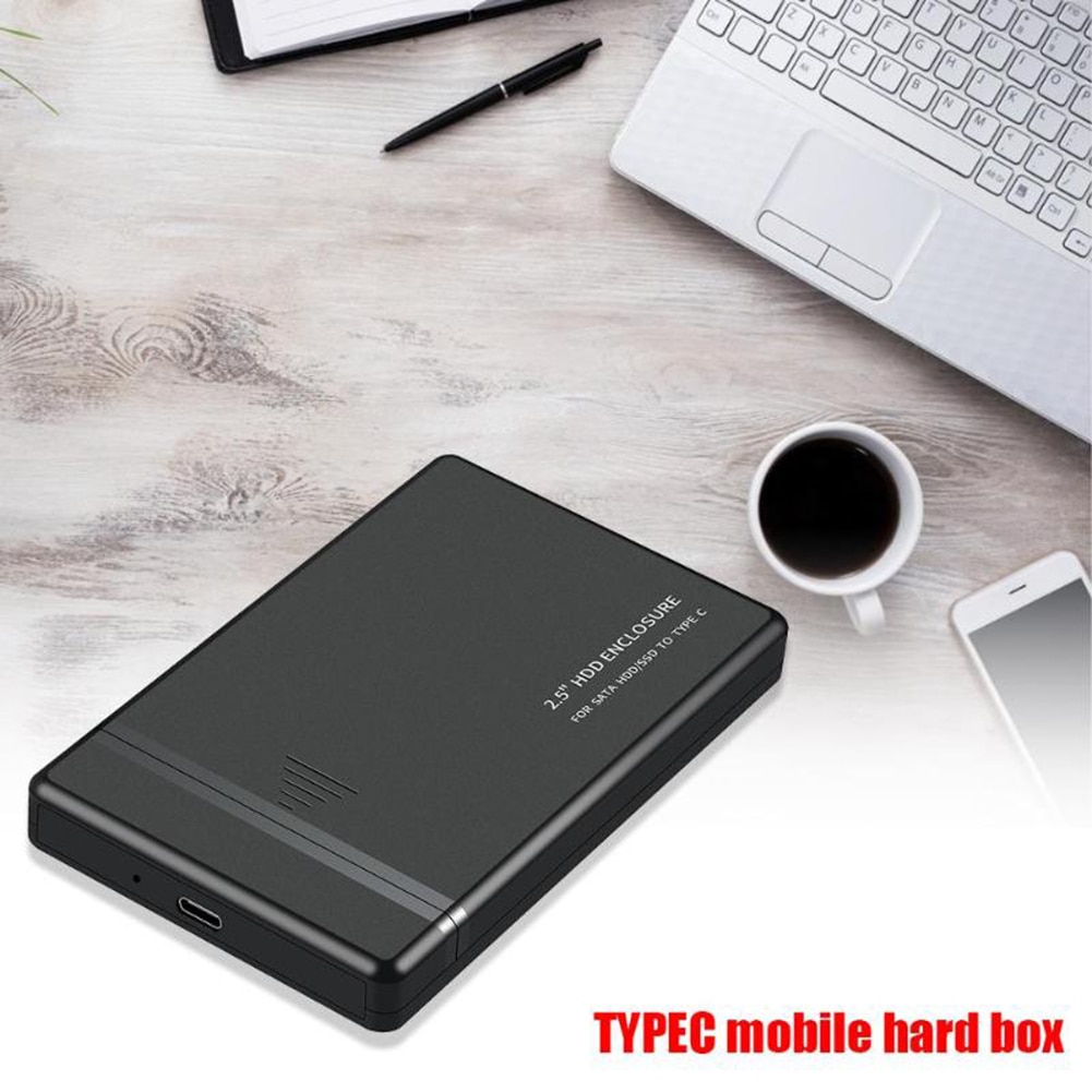 2.5 inch HDD SSD Case USB 2.0/3.0/3.1 to SATA Hard Disk Box 5Gbps SD Disk Case HDD External Hard Drive Enclosure for Desktop PC