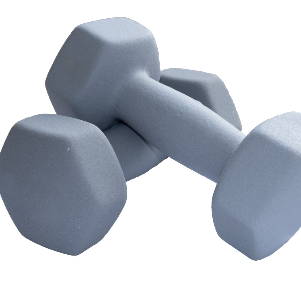 8KG Hex Matte Dumbbell Set Home Fitness Exercise Training Dumbbells