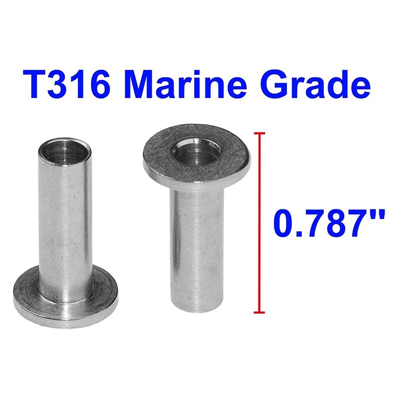 200 Pack T316 Stainless Steel Protector Sleeves fo... – Grandado