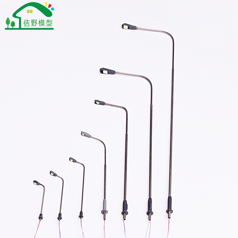 DIY Architektur Sand Tisch Modell Material Mini Modell Autobahn Lampe 3VLED Single-kopf Glänzende ma lu deng Modell: Herr751 Metall Lampe 1 75