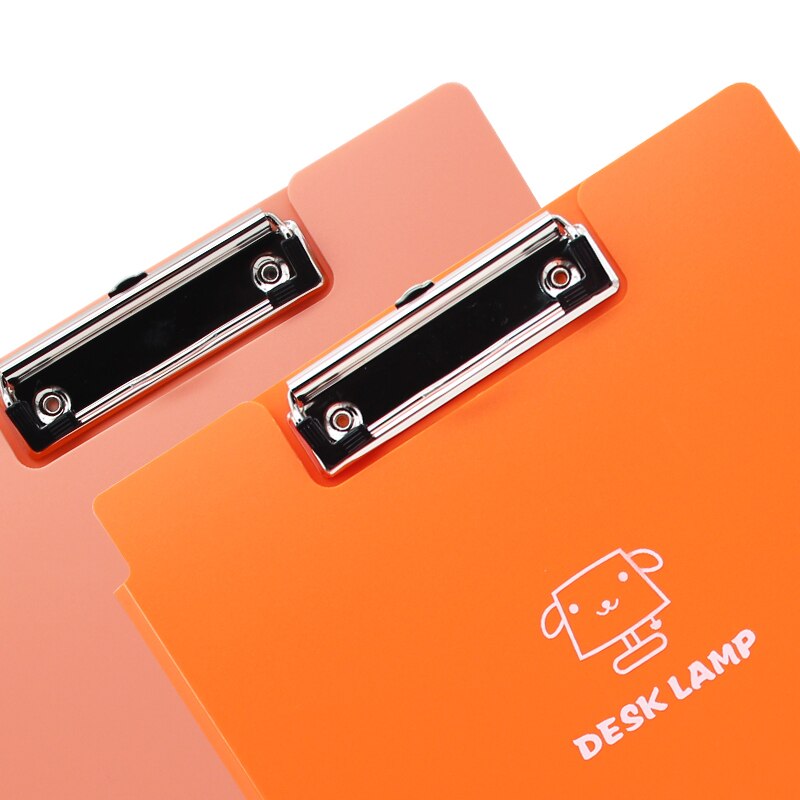 A4 File Folder Clipboard Writing Board Memo Plywood Double Clip Test Paper Storage Rack School Supplies Office Stationery