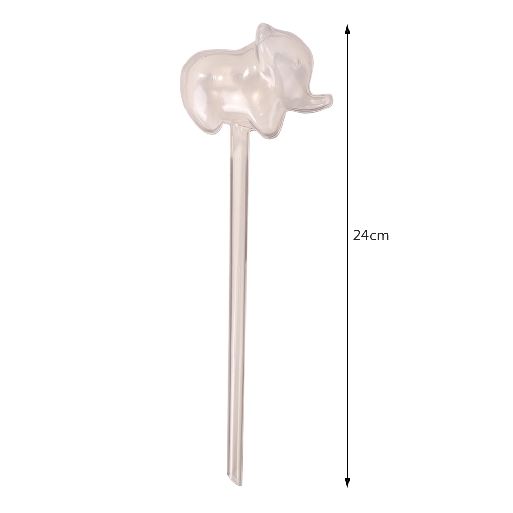 Auto Drip Irrigation Ball Watering Device Garden House Waterer Water Cans Imitation Glass Flower Water Dropper: I