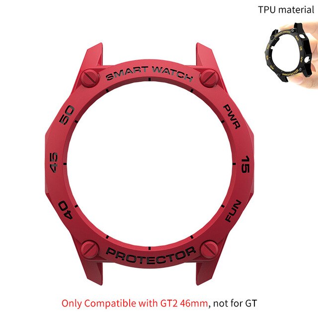 Case for Huawei Watch GT2 46mm Colorful Smart Watches Cover TPU Shell GT 2 46mm Protector SIKAI Sport Accessories for Huawei GT2