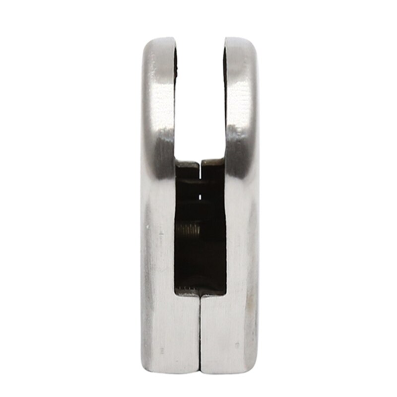 Stainless Steel Glass Clip Glass Partition Support Foot Screen Layer Fixed Clip Railing Handrail Fish Mouth Clip Hardware