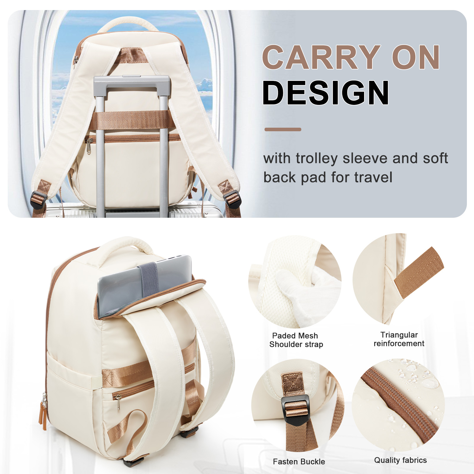 Ryanair-Sac à dos de voyage, cabine, avion, bagage à main, ordinateur portable, travail, affaires, école, voyage, 40x20x25