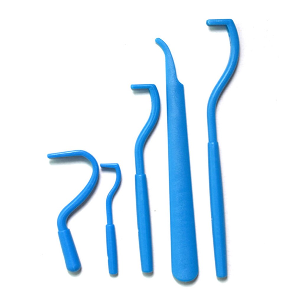 Vlooienverwijderaar voor honden, harde tekenverwijderaar, vlooienklem, luizenverwijderaar, vlooienkam, ongedierteverwijderaar, tekenprikker, vlooienkam voor huisdieren, dierenbenodigdheden: Blauw