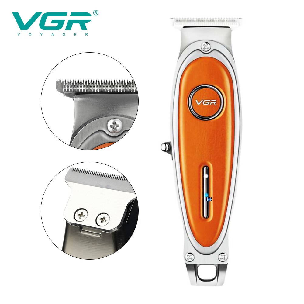 VGR – rasoir électrique rétro Rechargeable, tondeuse à cheveux Portable à pointe d'huile V-262