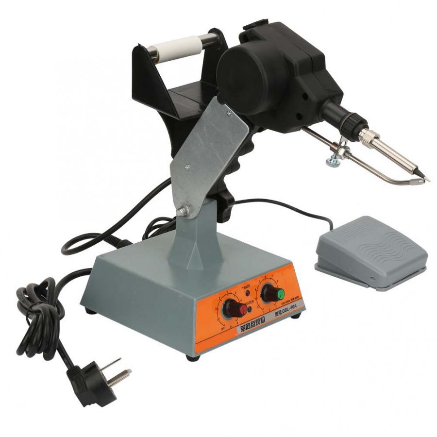 Tin Feeding Soldering Station Pedal Control Auto Tin Feeding Machine Solder Station Adjustable Temperature 220V AU Plug