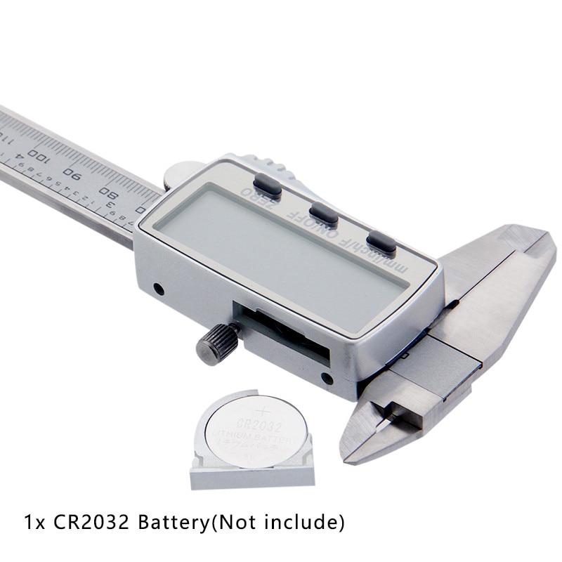 RUITOOL Digital Caliper 0-150mm Metric/Inch/Fraction Electronic Vernier Calipers Stainless Steel Micrometer Measuring tools