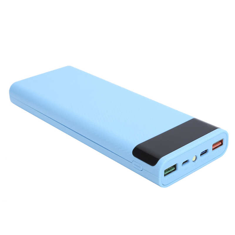 22.5W Quick Charging ABS 8 x 18650 Power Bank Case Kit No Welding Disassemble DIY