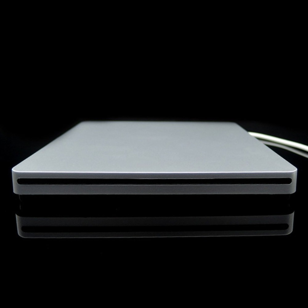 Caja de discos externos para ordenador portátil, dispositivo de succión tipo superfino con ranura USB 2,0, con quemador de DVD externo DVD-RW, caja de cierre