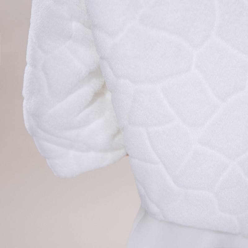 3/4 Lange Mouwen Bridal Wraps Bolero Bruid Winter Bruiloft Boleros Dikke Warme Faux Fur Jas Jas Huwelijk Accessoires