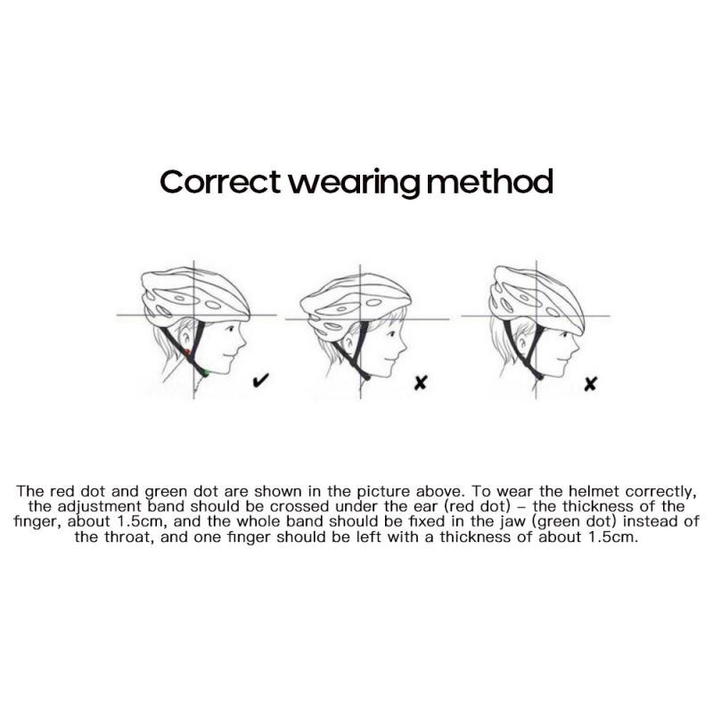 Unisex Cycling Helmet With Light Bike Ultralight Helmet Intergrally-molded Mountain Road Bike Bicycle MTB Helmet Safe Cap