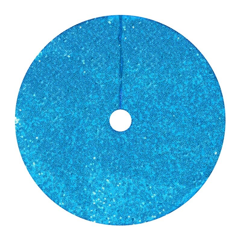 Christmas Tree Skirt, 48 Inch Sequin Xmas Tree Mat For Wedding Party And Performance: A