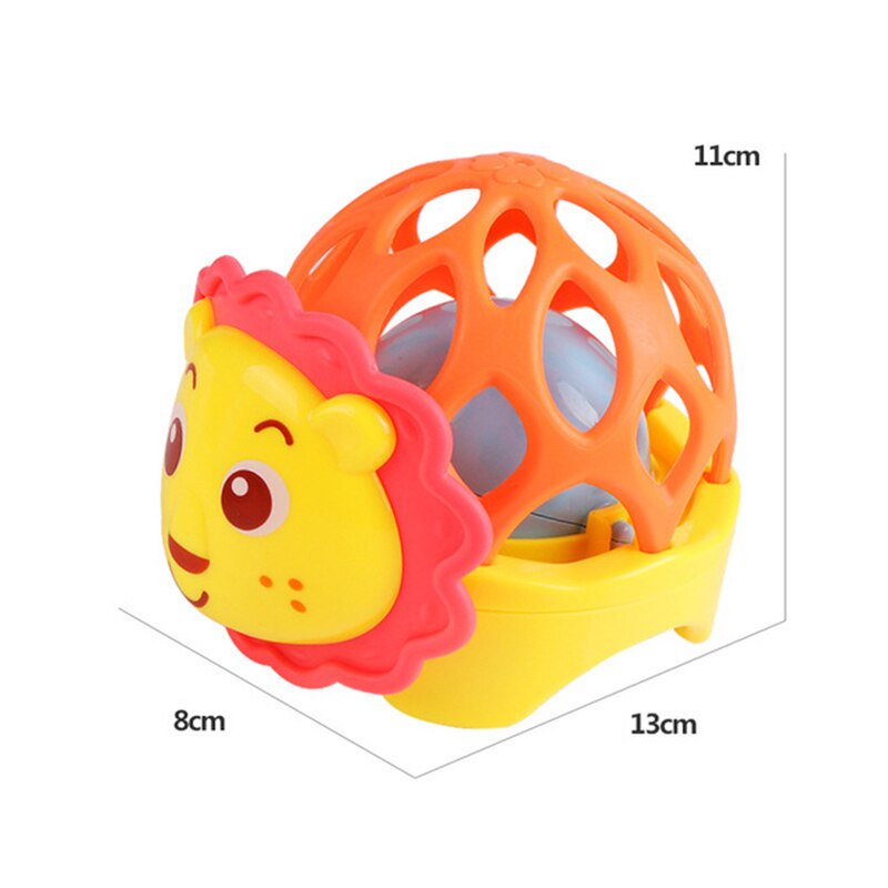 Aenses-juego de bolas de goma de tacto suave para bebé, Set de 6 uds. Con textura para desarrollar la actividad del bebé: ST199