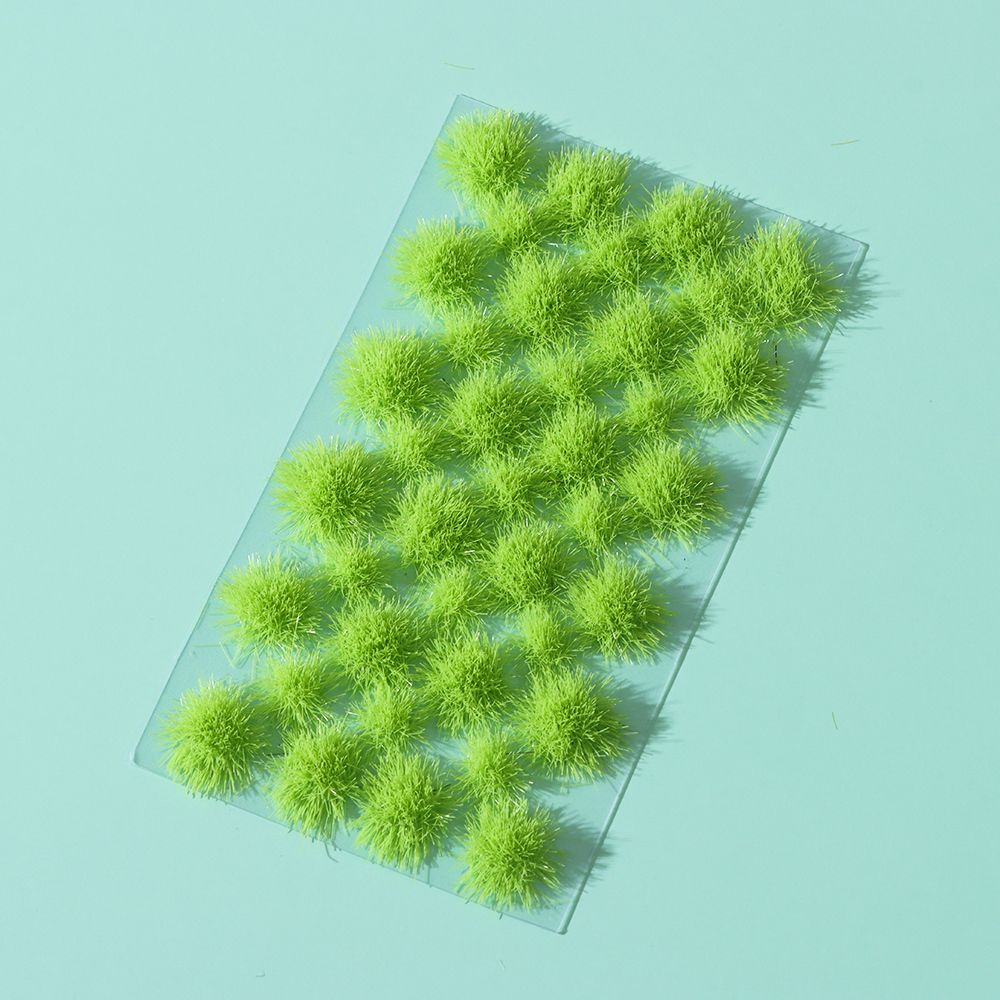Gazon artificiel statique, 39 pièces, hauteur 5mm, Micro paysage, touffes, modélisation de paysage, modèle Wargame, Terrain de jeu de guerre