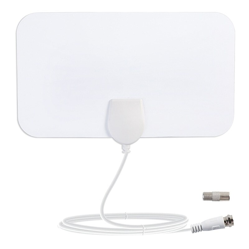 Indoor Antena signal Amplifie Antenna Digital Freeview Range Ultra-thin Digital TV HDTV Antenna High Signal Capture Cable