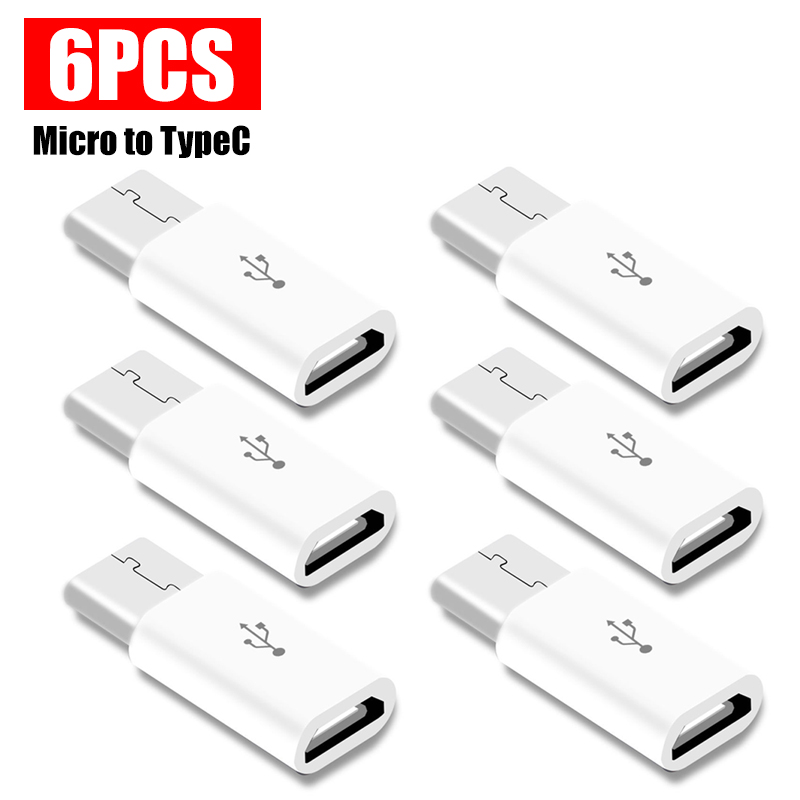 USB Typ C auf Mikro-USB-Adapter für Telefon, Tablette, Android, Ladegerät, Datenkabel-Adapter, Mikro-USB-Buchse auf Typ C-Stecker, OTG-Konverter: dunkel Grau