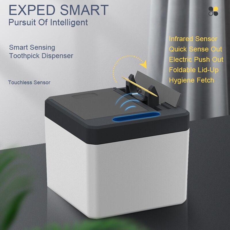 Clever induktion mit USB zahnstocher Kasten, automatische Innovation, Heimat Restaurant, Hotel, automatische Pop-hoch elektrische zahnstocher Halfter