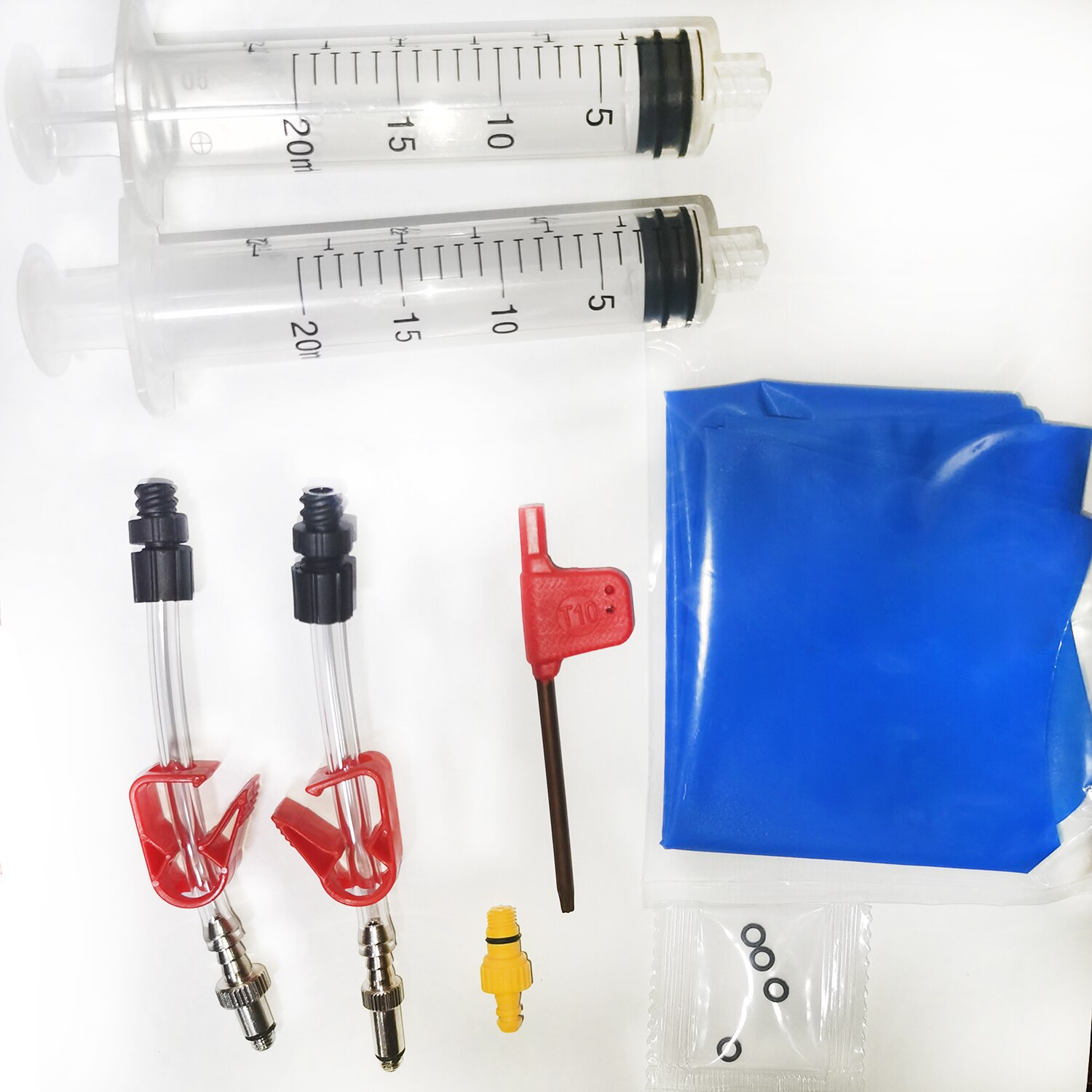 Kit de purge d&#39;huile à points pour frein à disque Avid, Guide de SRAM T R juteux 1 3 5 7 9, Elixir Code RX R CR XO XX, formule de piste en carbone: kit D