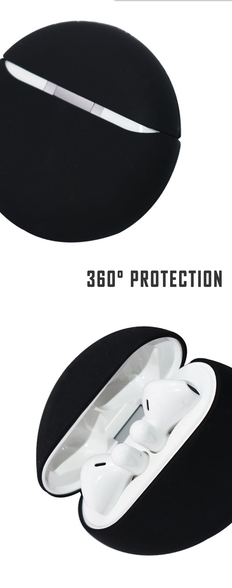 Funda protectora de auriculares para Huawei Freebuds 3 Bluetooth resistente al agua de silicona para Huawei